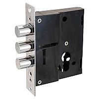 Замок врезной б/руч АЛЛЮР ЗВ1-06А для кит.металл.дверей
