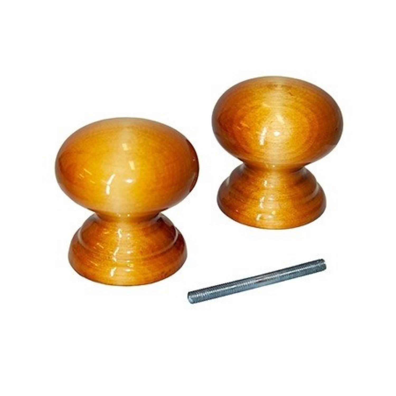 Ручка-кнопка ЙО (клен)