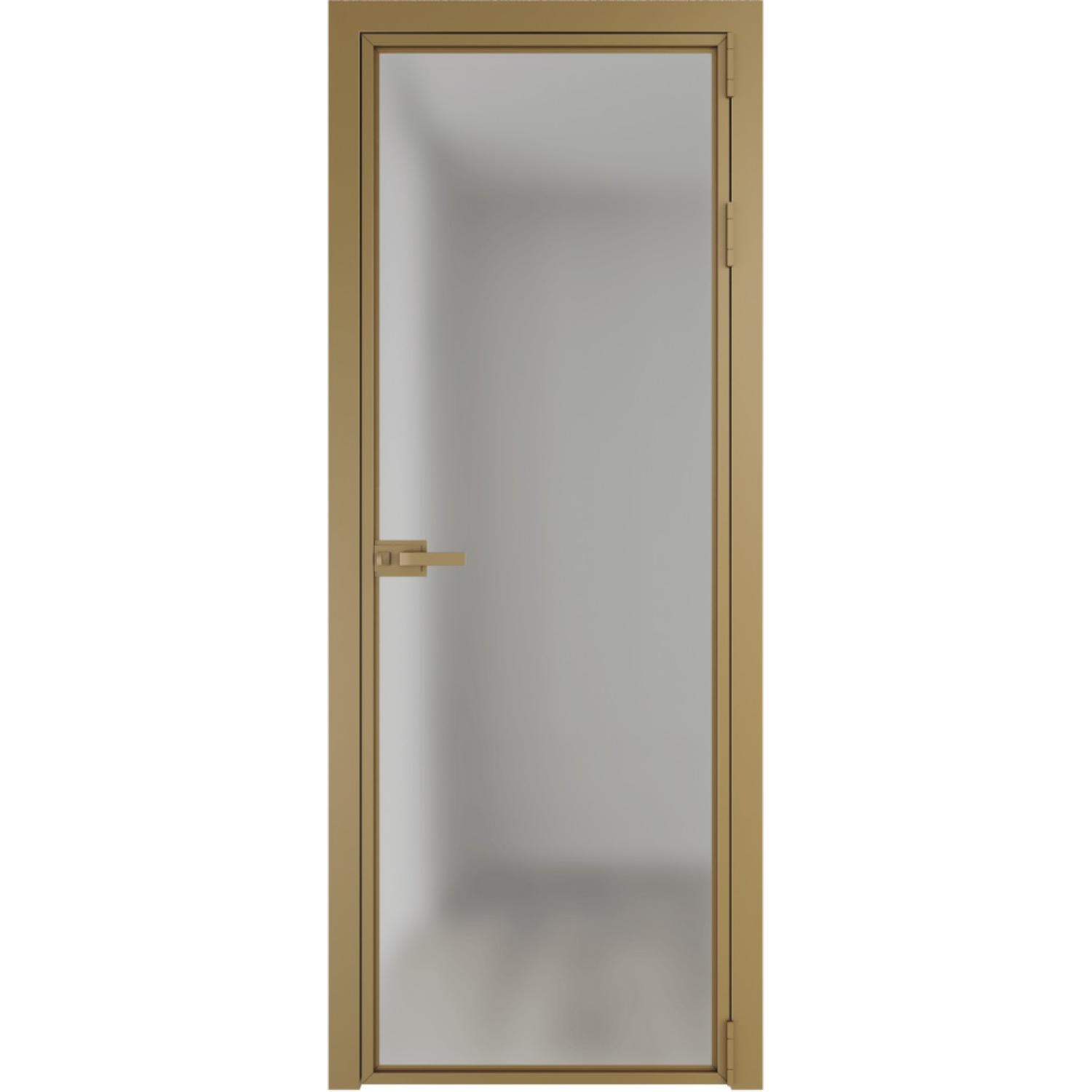Дверь межкомнатная  алюминиевая  1 AX ProfilDoors (Золото, Матовое)