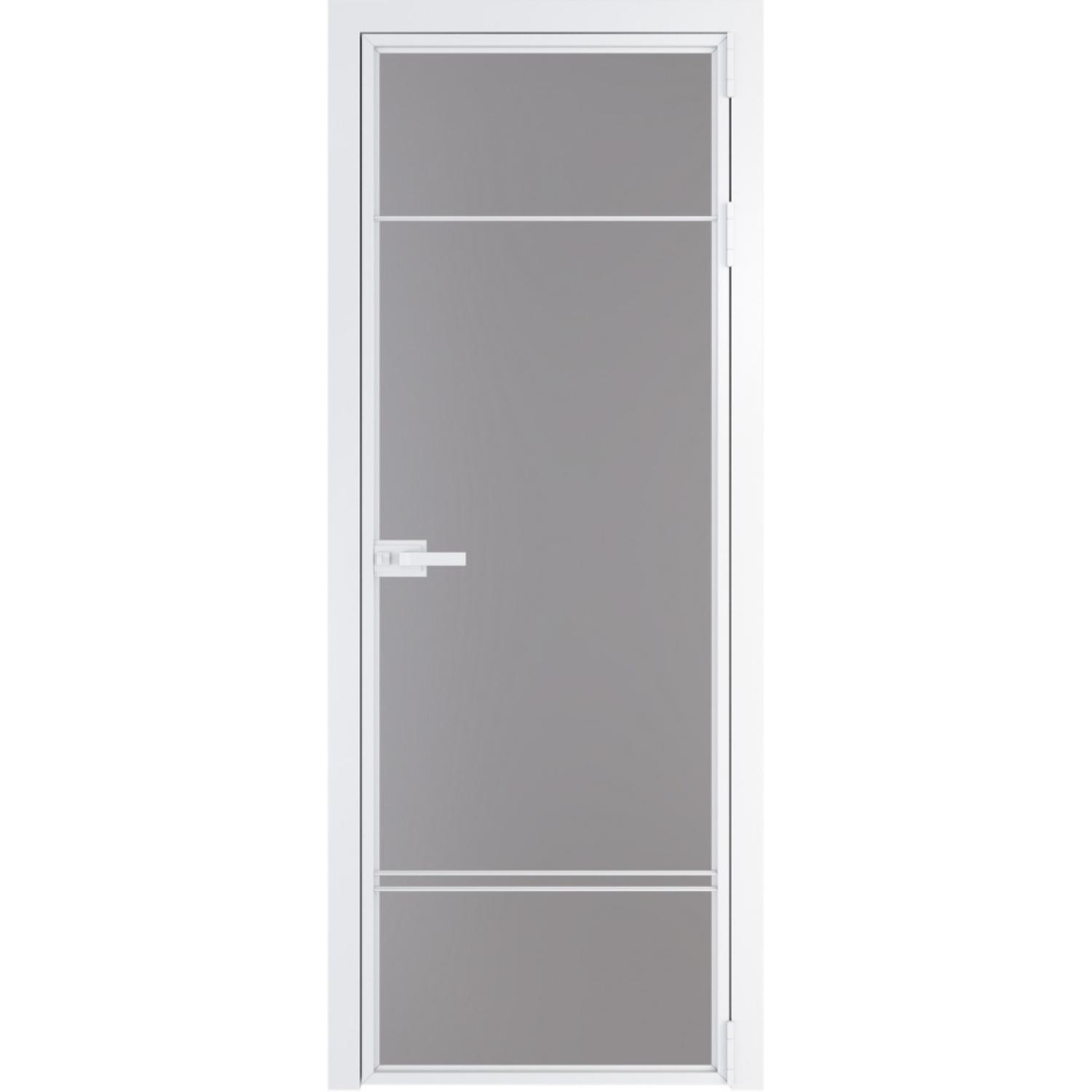 Дверь межкомнатная  алюминиевая  4 AX ProfilDoors (Вайт, Монохром серый)