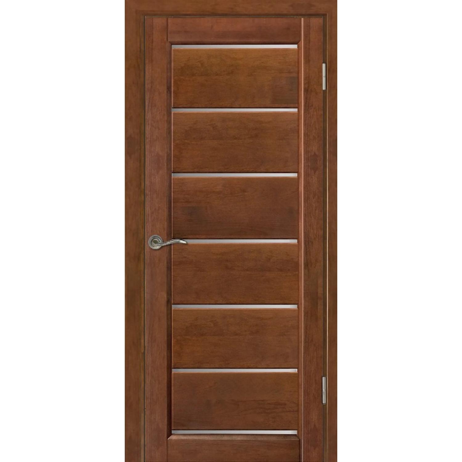 Дверь межкомнатная массив Премьер+ ЧО (2000*700, Бренди (54), Матовое, Заказная)