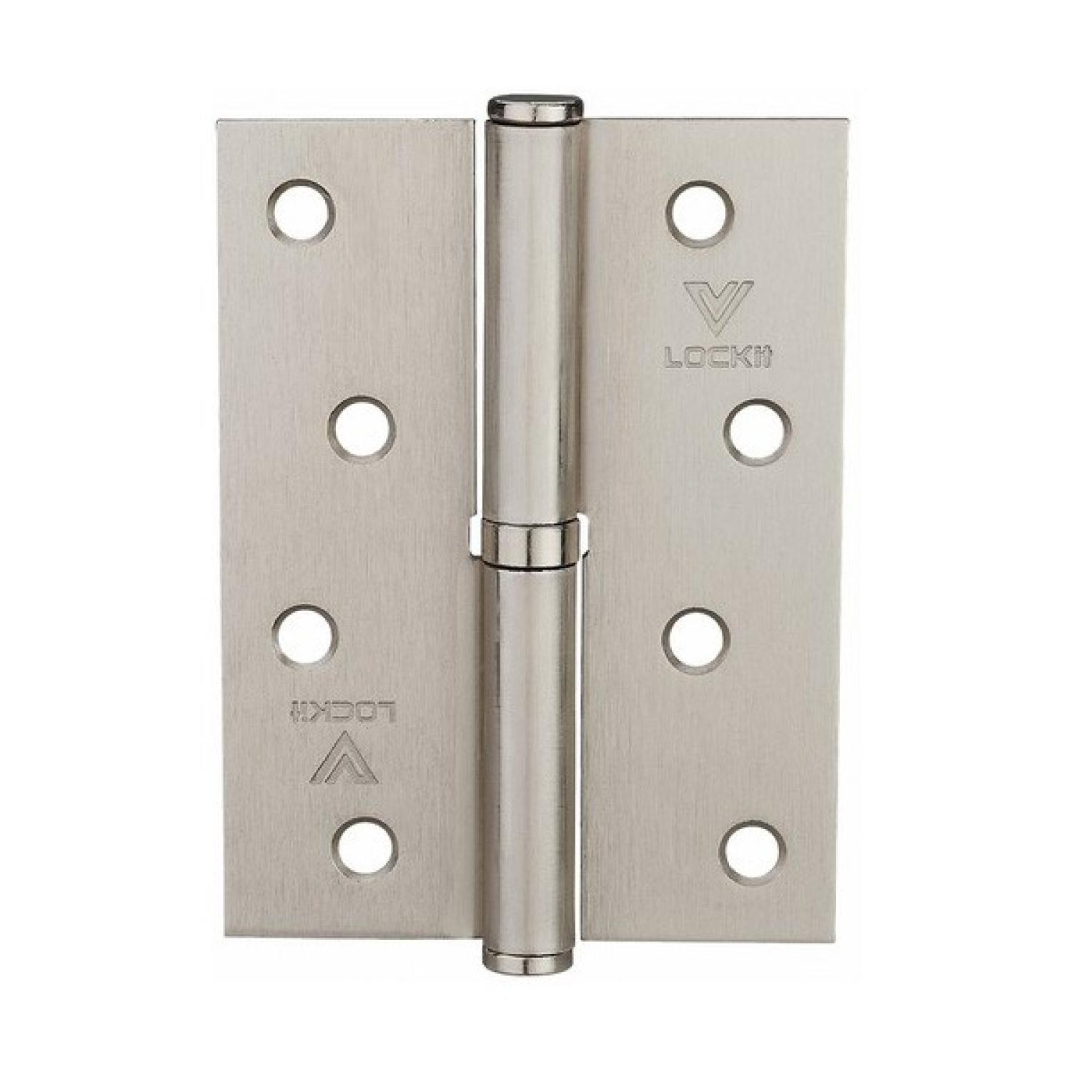 Петля врезная разъемная правая 100*75 (SN)