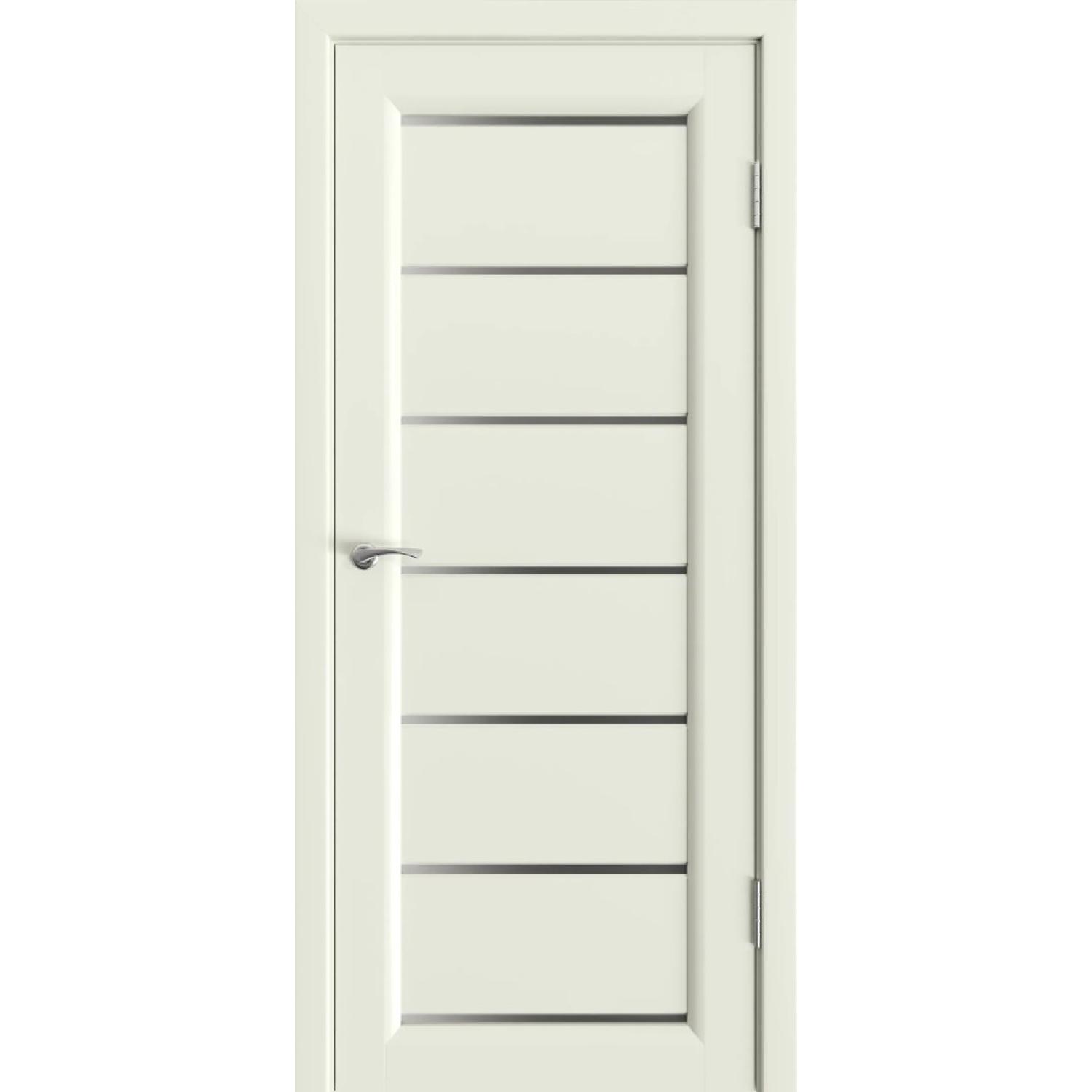 Дверь межкомнатная массив Премьер+ ЧО (2000*800, Белый (65), Матовое, Заказная)