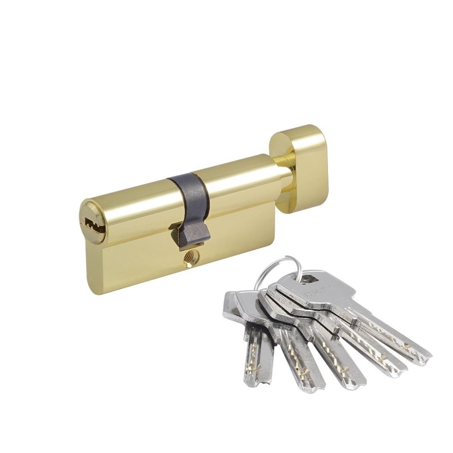 Цилиндр.мех-м STD Z ЛПВ-60 (30-30) (Нора) (золото)