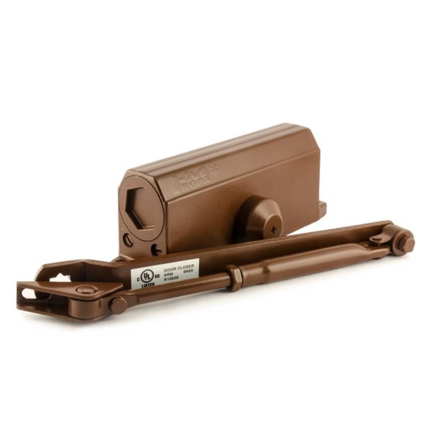 Доводчик №3S малый (до 80 кг) (коричневый)