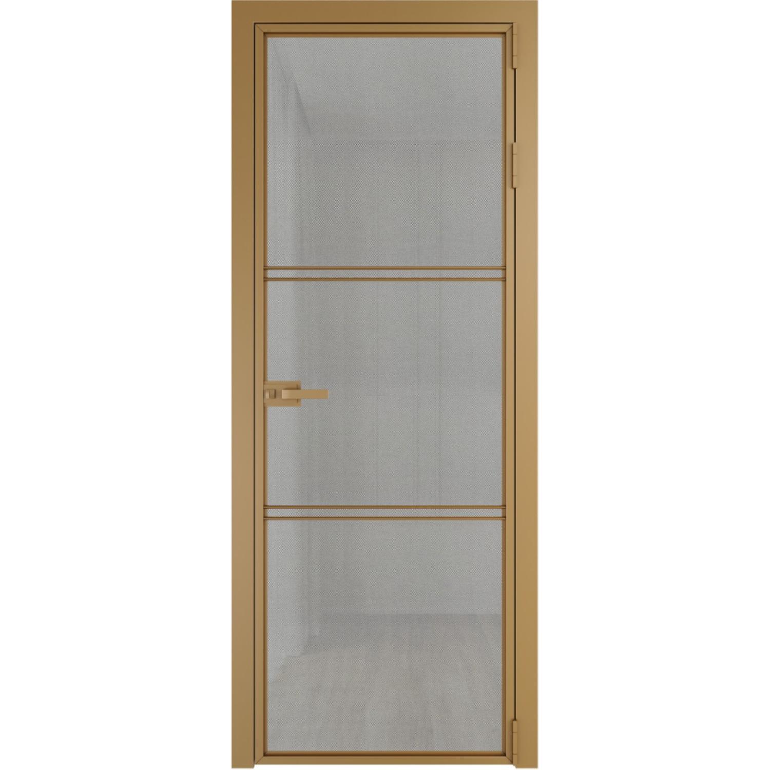 Дверь межкомнатная  алюминиевая  3 AX ProfilDoors (Золото, Рэте)