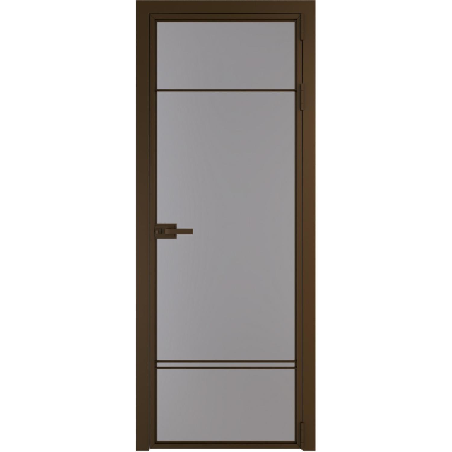 Дверь межкомнатная  алюминиевая  4 AX ProfilDoors (Деорэ, Монохром серый)