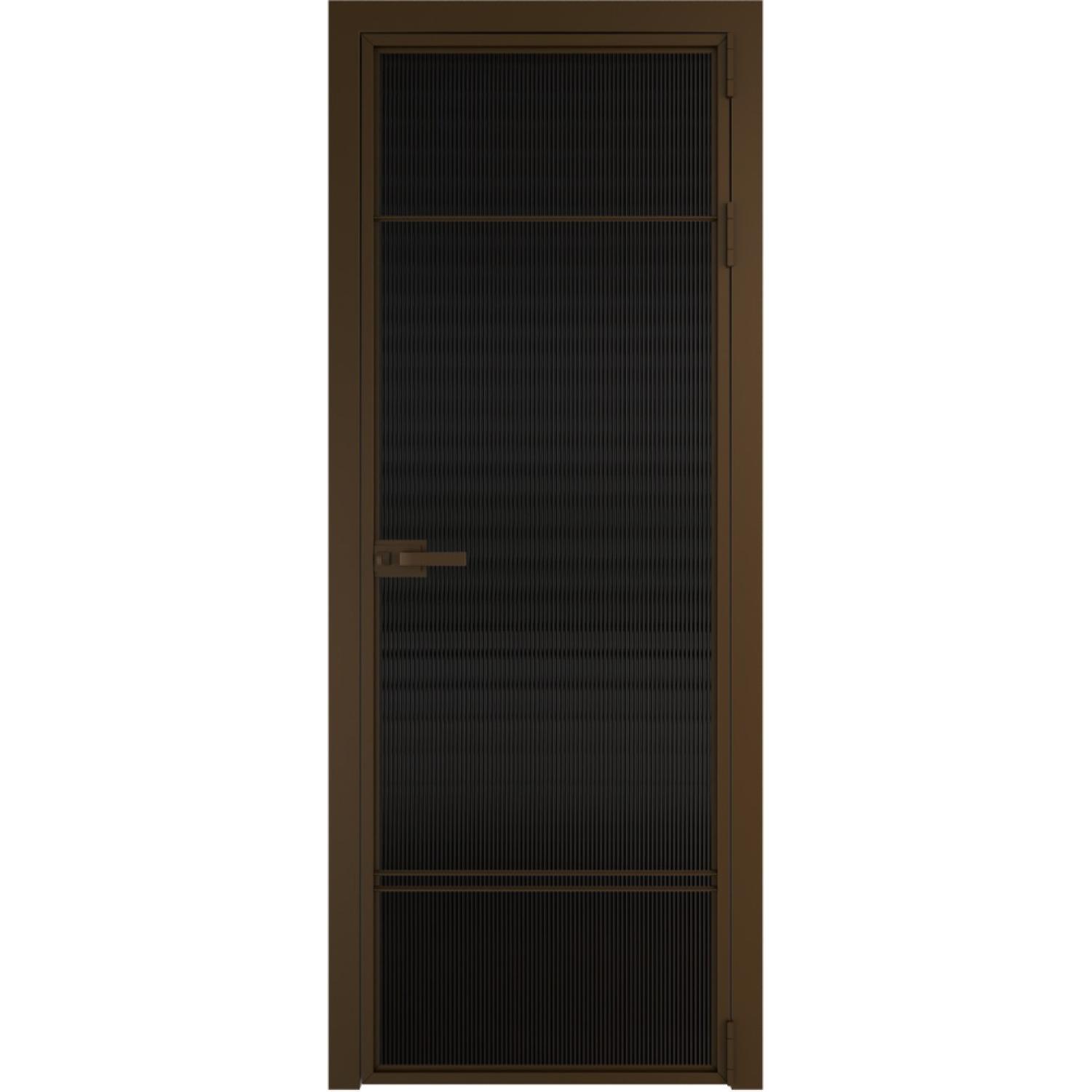 Дверь межкомнатная  алюминиевая  4 AX ProfilDoors (Деорэ, Мору черное)
