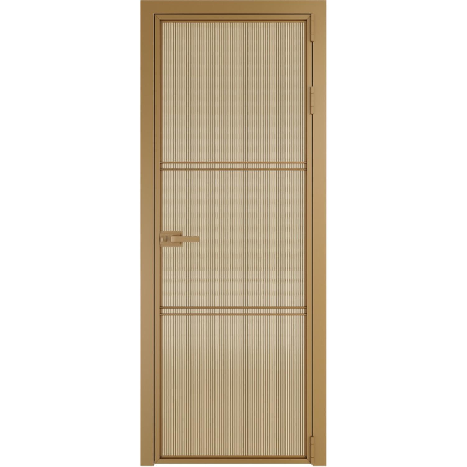 Дверь межкомнатная  алюминиевая  3 AX ProfilDoors (Золото, Мору золото)