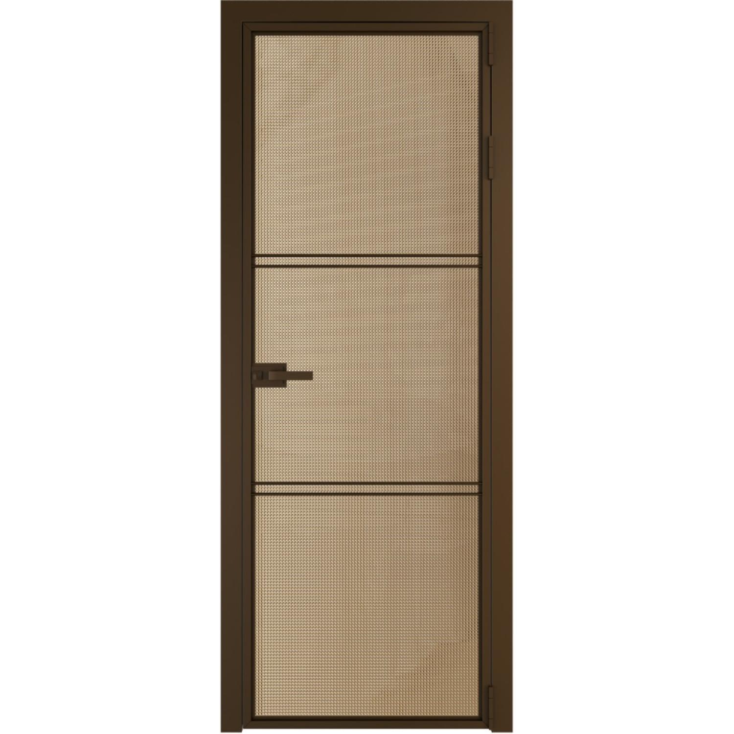 Дверь межкомнатная  алюминиевая  3 AX ProfilDoors (Деорэ, Кризет золото)