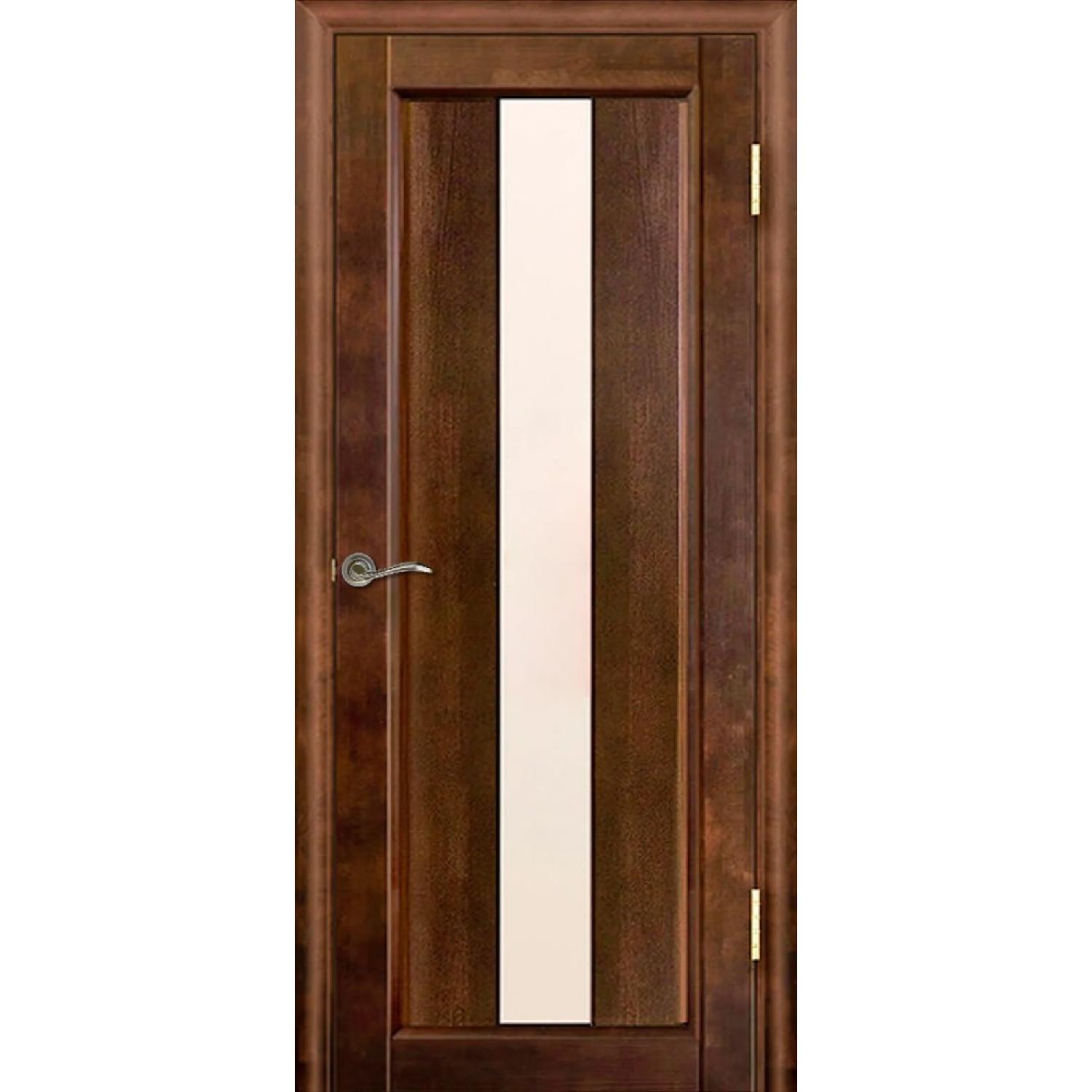 Межкомнатная дверь массив Версаль м. ДО (2000*700, Античный орех, Матовое, Заказная)