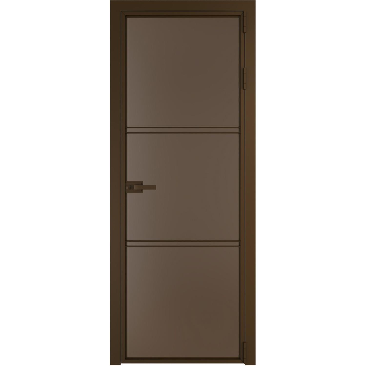 Дверь межкомнатная  алюминиевая  3 AX ProfilDoors (Деорэ, Монохром гляссе)