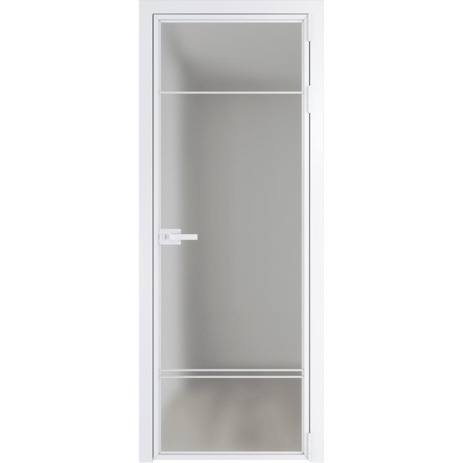 Дверь межкомнатная  алюминиевая  4 AX ProfilDoors (Вайт, Матовое)