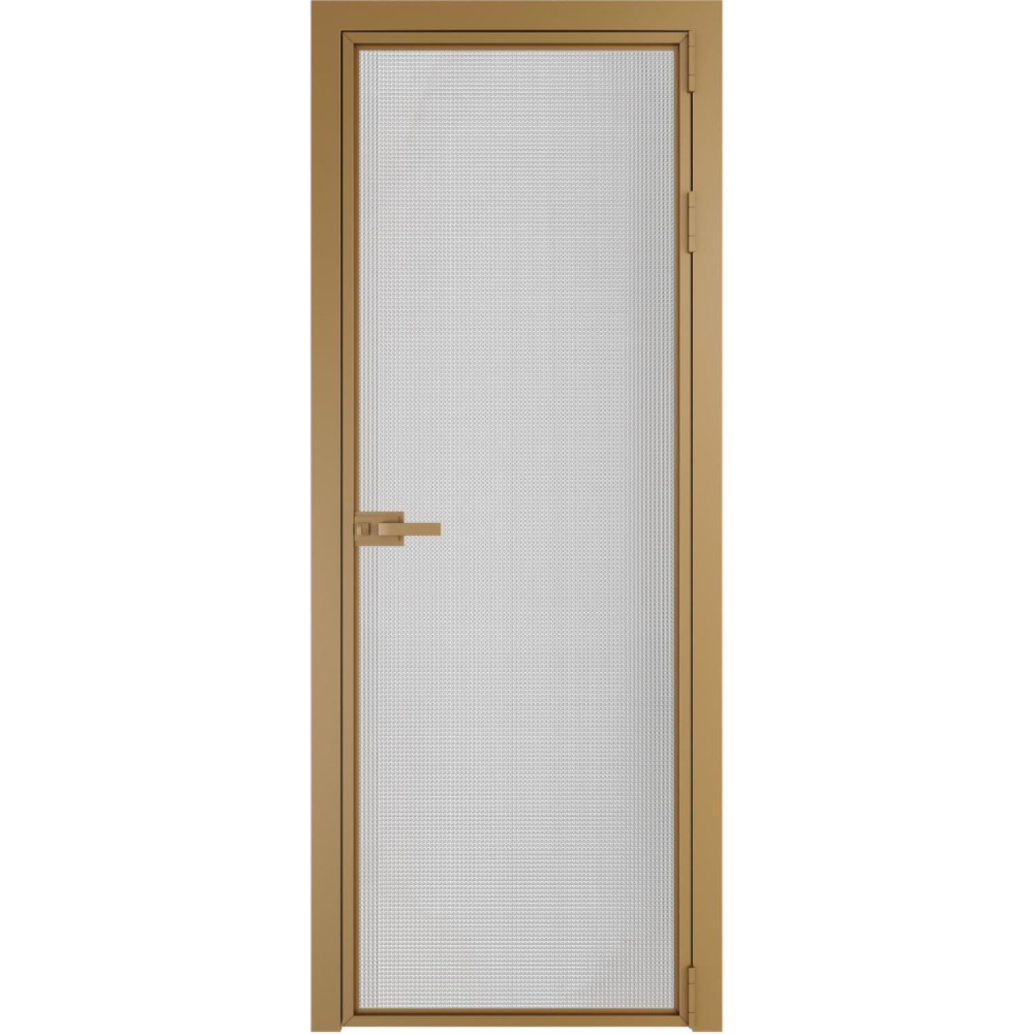 Дверь межкомнатная  алюминиевая  1 AX ProfilDoors (Золото, Кризет)