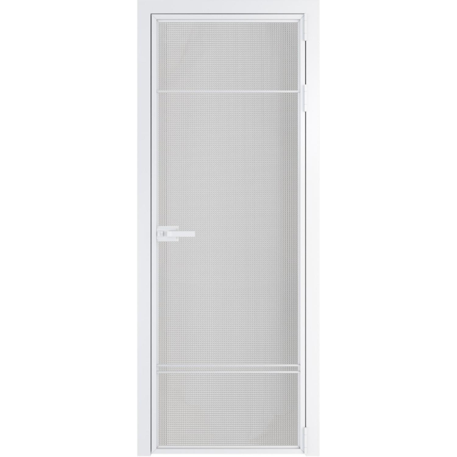 Дверь межкомнатная  алюминиевая  4 AX ProfilDoors (Вайт, Кризет)