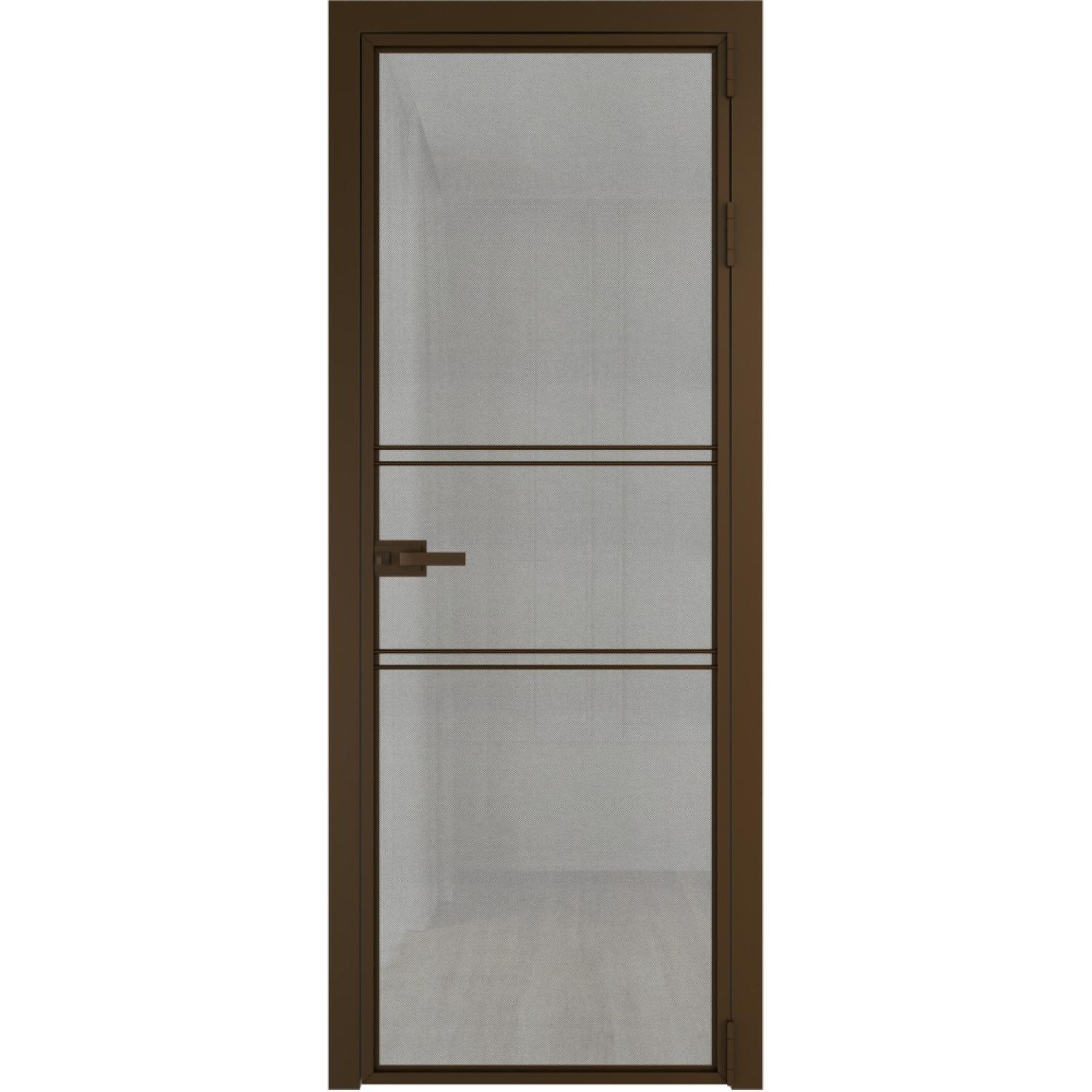 Дверь межкомнатная  алюминиевая  2 AX ProfilDoors (Деорэ, Рэте)