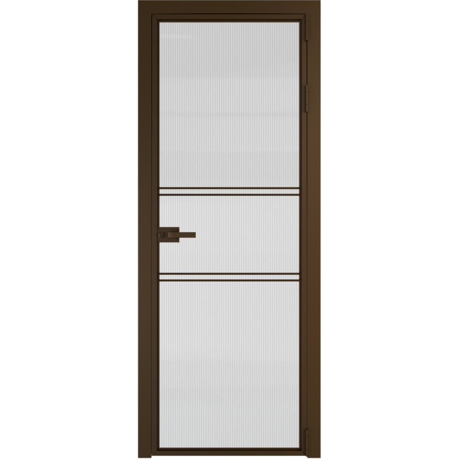 Дверь межкомнатная  алюминиевая  2 AX ProfilDoors (Деорэ, Мору осветленное)