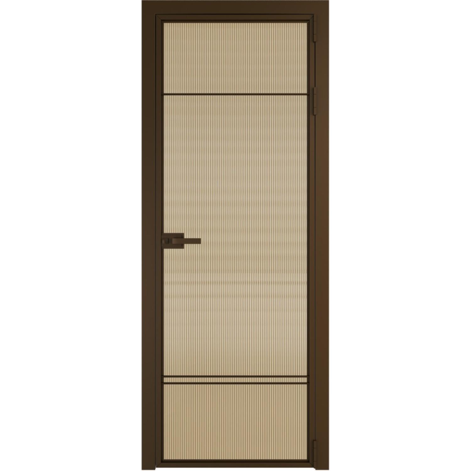 Дверь межкомнатная  алюминиевая  4 AX ProfilDoors (Деорэ, Мору золото)