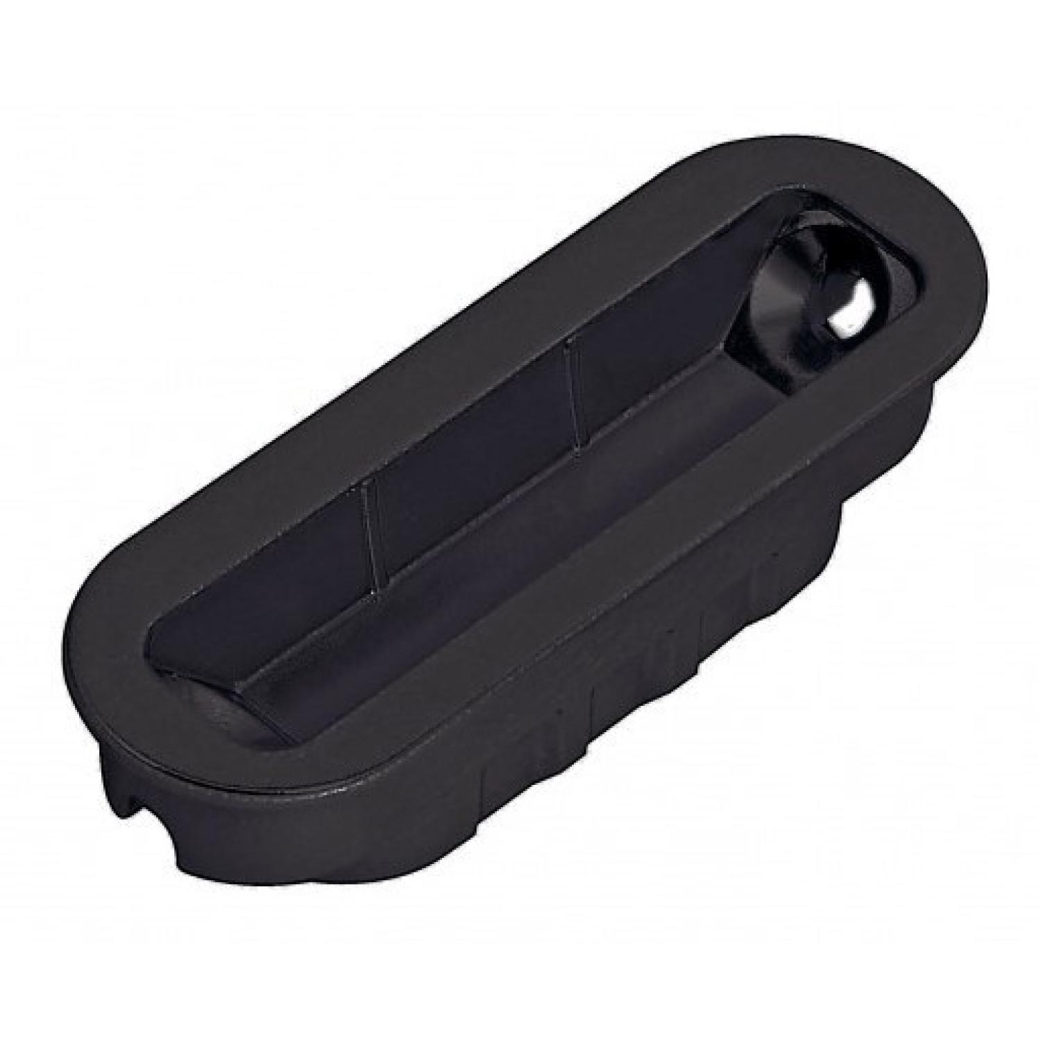 B02402.05 Планка ответная пластиковая Minimal (AGB) (93 черный)