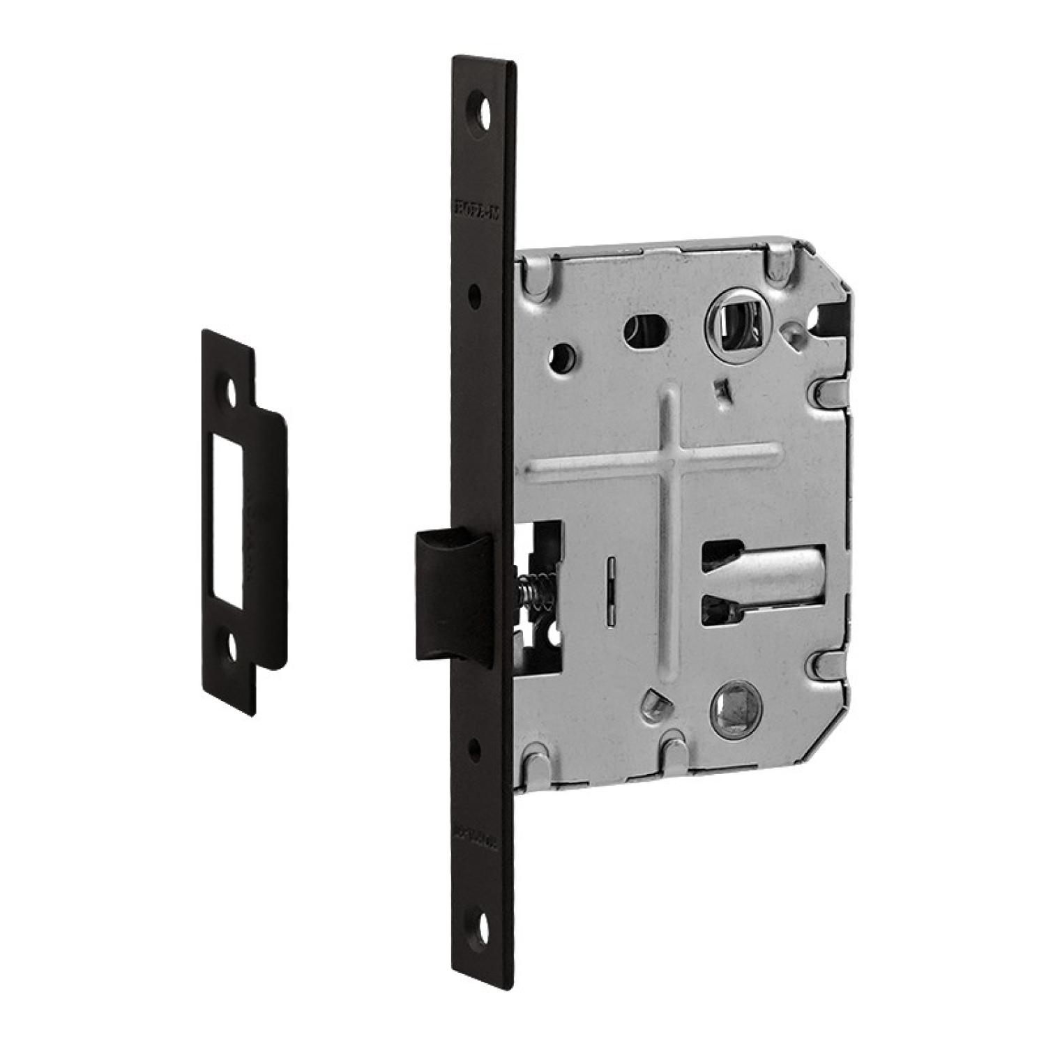 Защелка сантехническая пластик 2070-70 (черный)