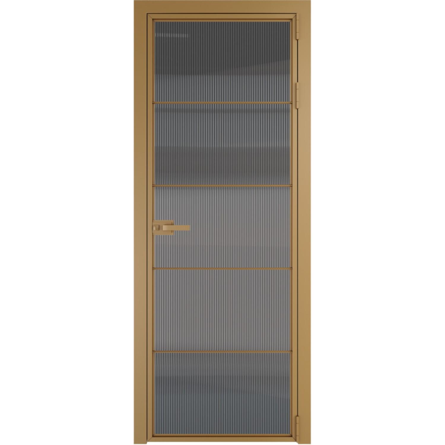 Дверь межкомнатная  алюминиевая  5 AX ProfilDoors (Золото, Мору тонированное)