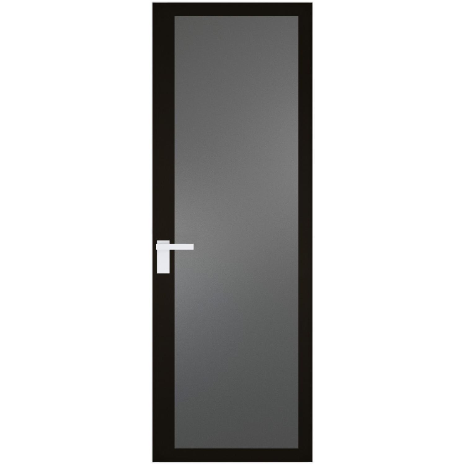 2 AGK (Мателюкс графит, черный прокрас, Профиль Вайт, Заказная)