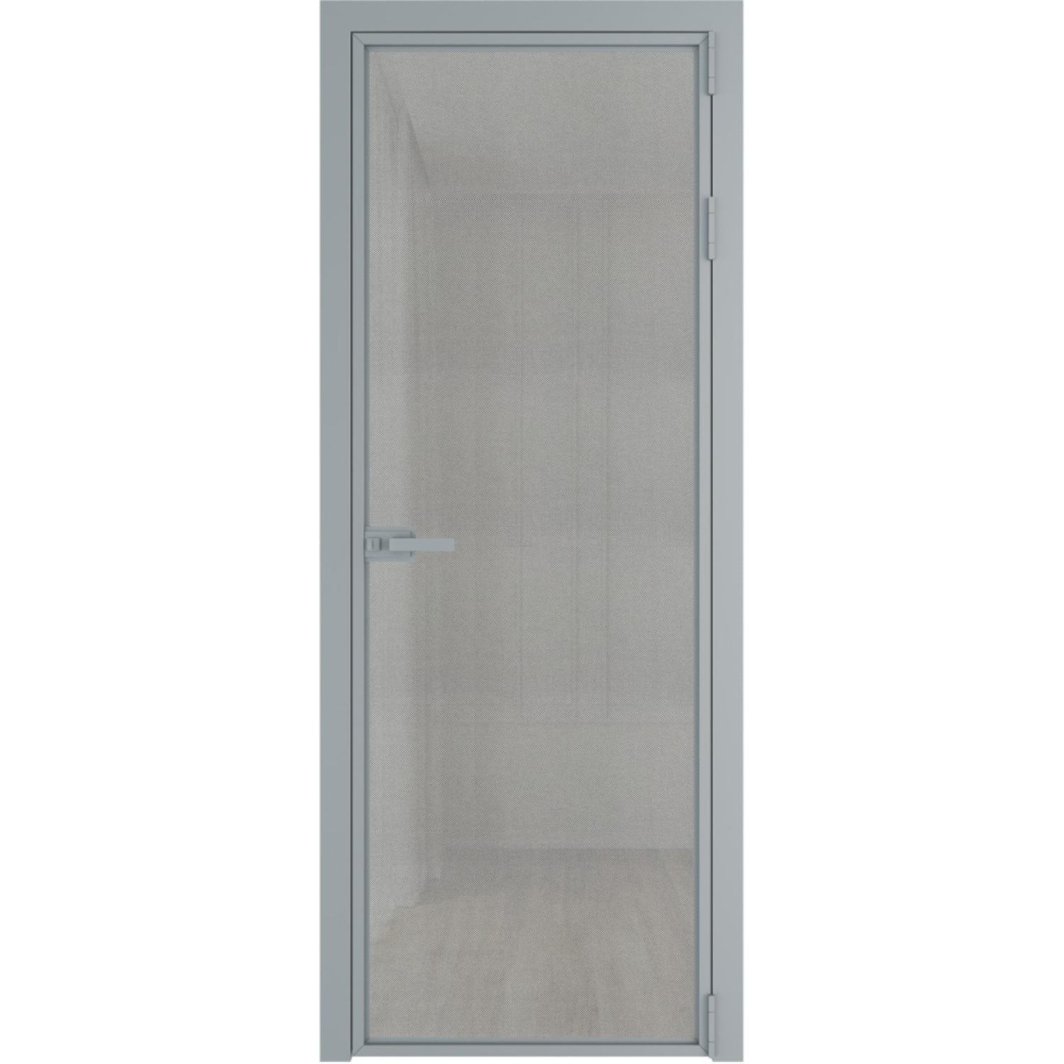 Дверь межкомнатная  алюминиевая  1 AX ProfilDoors (Серебро, Рэте)