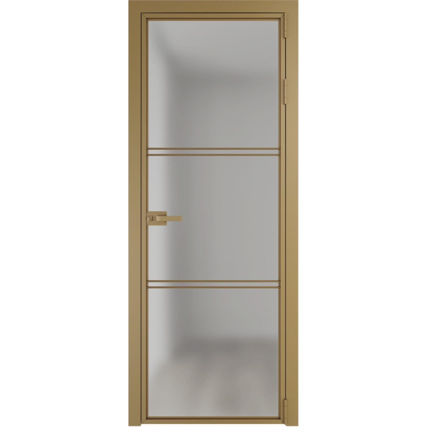 Дверь межкомнатная  алюминиевая  3 AX ProfilDoors (Золото, Матовое)