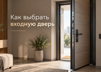 Как выбрать входную дверь?