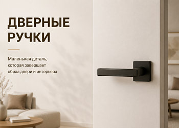Как подобрать дверные ручки для межкомнатных дверей