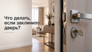 Что делать, если дверь заклинило?