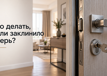 Что делать, если дверь заклинило?
