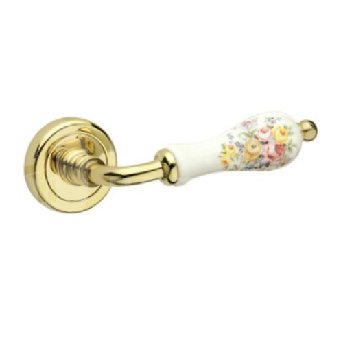 Ручка DOLL 146/231BT F01 White Flower лат/б.кер.цв