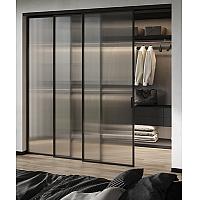 Раздвижная алюминиевая перегородка Каскад ProfilDoors