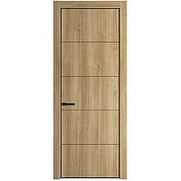 Дверь межкомнатная экошпон 15 NE  (алюминиевый молдинг 3мм)