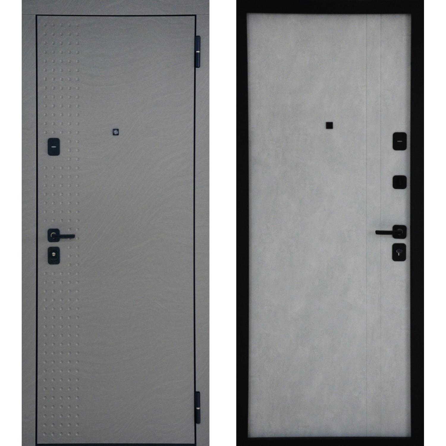 TR14 (860*2050 R, Санд темный (ПВХ), Бетон снежный  (ПВХ), Заказная)