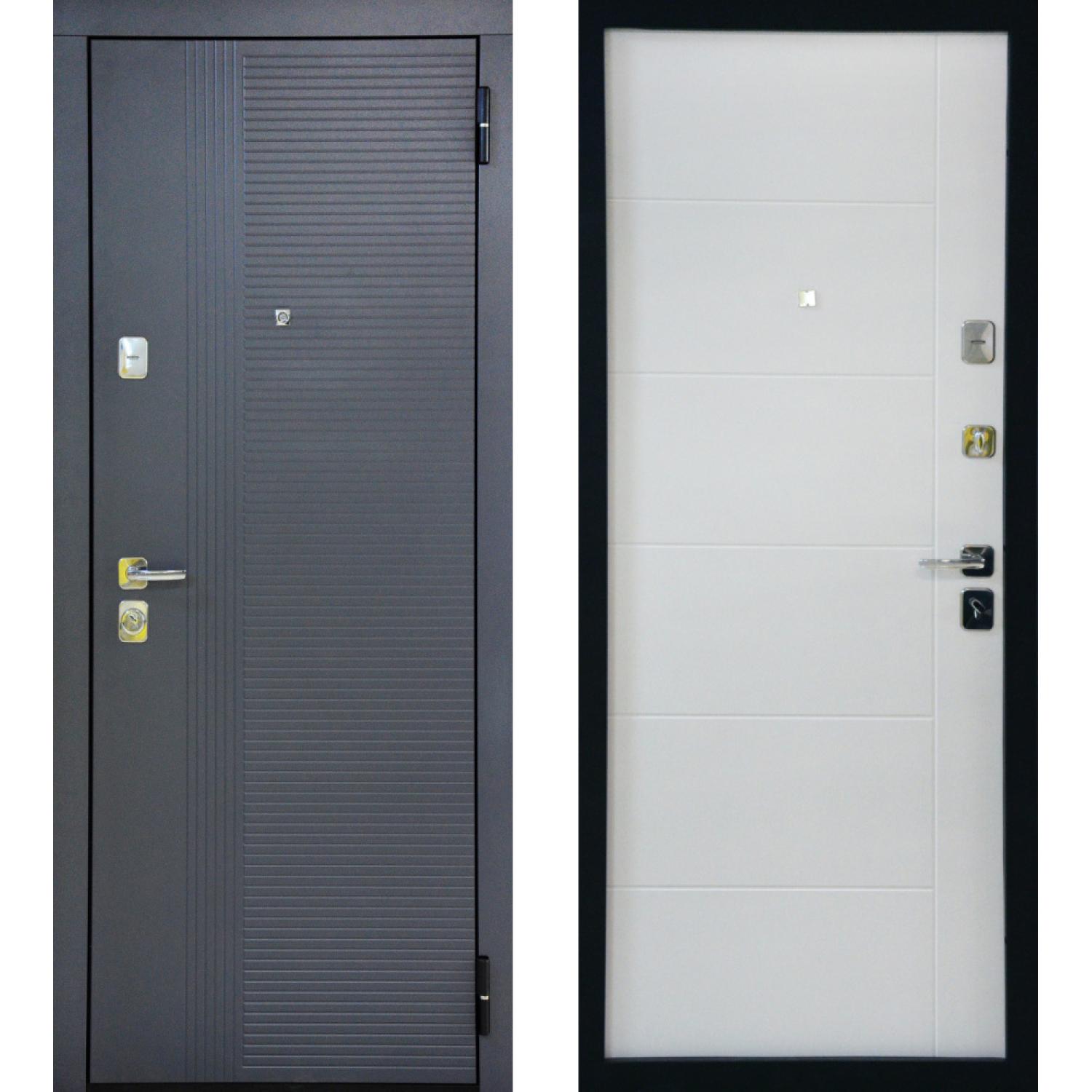 TR5 (960*2050 R, Грей (ПВХ), MilkyWhite (экошпон), Складская)